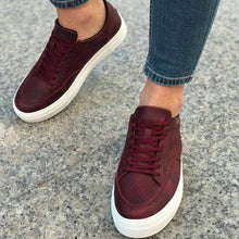 Load image into Gallery viewer, MEN LOW SNEAKERS RED
