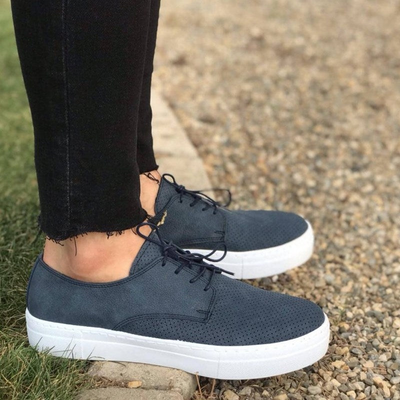 MEN CLASSY SNEAKERS BLUE