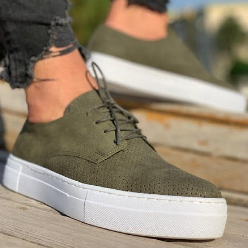 MEN CLASSY SNEAKERS GREEN