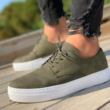 Load image into Gallery viewer, MEN CLASSY SNEAKERS GREEN
