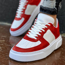 Load image into Gallery viewer, MEN CASUAL SNEAKERS RED/WHITE
