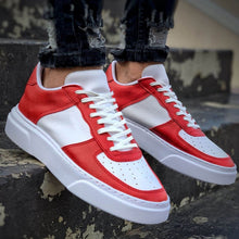 Load image into Gallery viewer, MEN CASUAL SNEAKERS RED/WHITE
