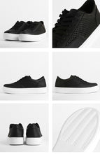 Load image into Gallery viewer, MEN LOW SNEAKERS BLACK/WHITE
