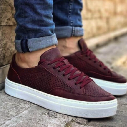 MEN LOW SNEAKERS RED